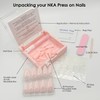 NKA Premium Press on Nails Kit, 30 Premium Quality Reusable