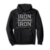 Christian Dad Iron Sharpens Iron Scripture verse bible quote Pullover