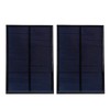 2Pcs Mini Solar Panel Epoxy Power Module Battery Polysilicon Industrial