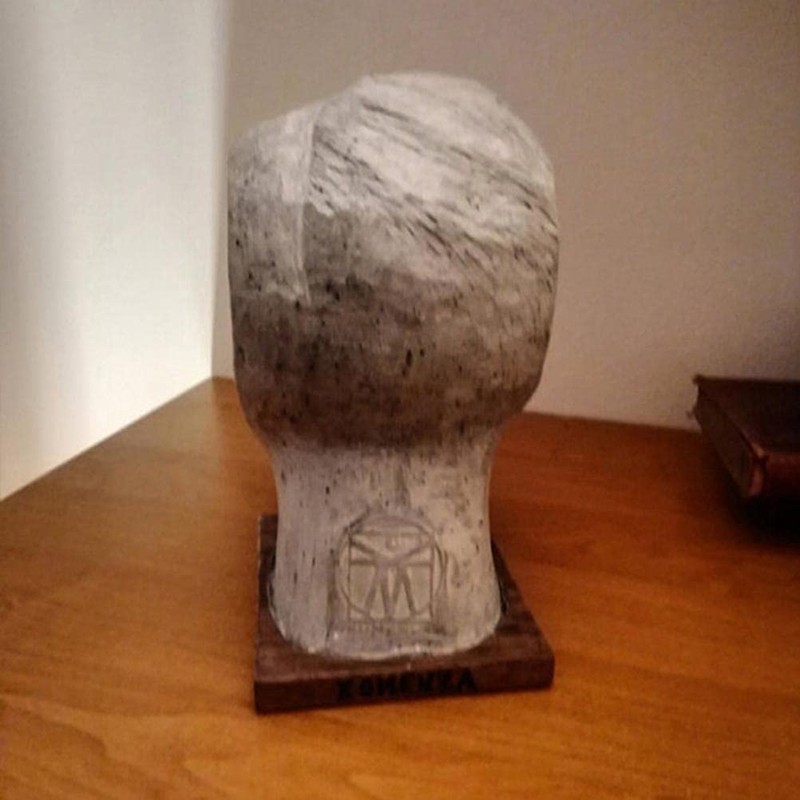 Bookends Sculpture of Luminous Bookend - Library Here?s Johnny Sculpture