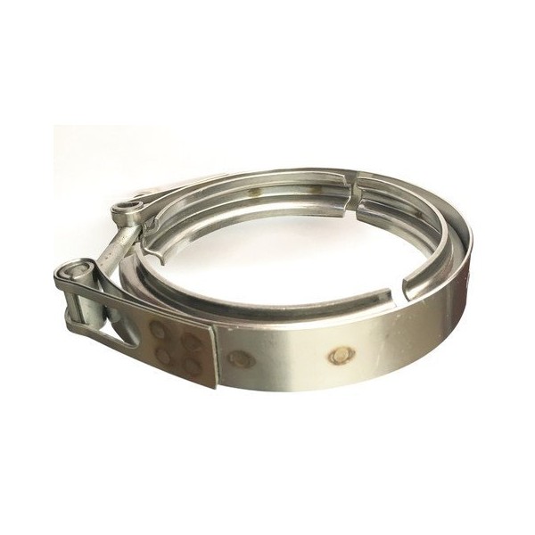 Ticon Industries - 4" Stainless Steel V-Band Clamp (qty1) - Heavy Duty -119-10200-0000