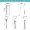 Set de 4 Limpiador de Lengua, Raspador de Lengua Reutilizable