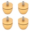 Speaker Isolation Stand Feet Set Aluminum Alloy Amplifier Base Pads