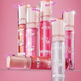 Pink Up Glitter Up Labial Gloss Brillo Efecto Húmedo                                                                                                  