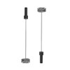 Maestri House Rechargeable Milk Frother Whisk Rods (2 Pcs)