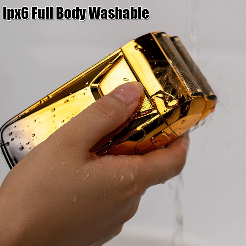 Wet/Dry Men's Beard Shaver USB Electric Shaver Razor Strong Reciprocating