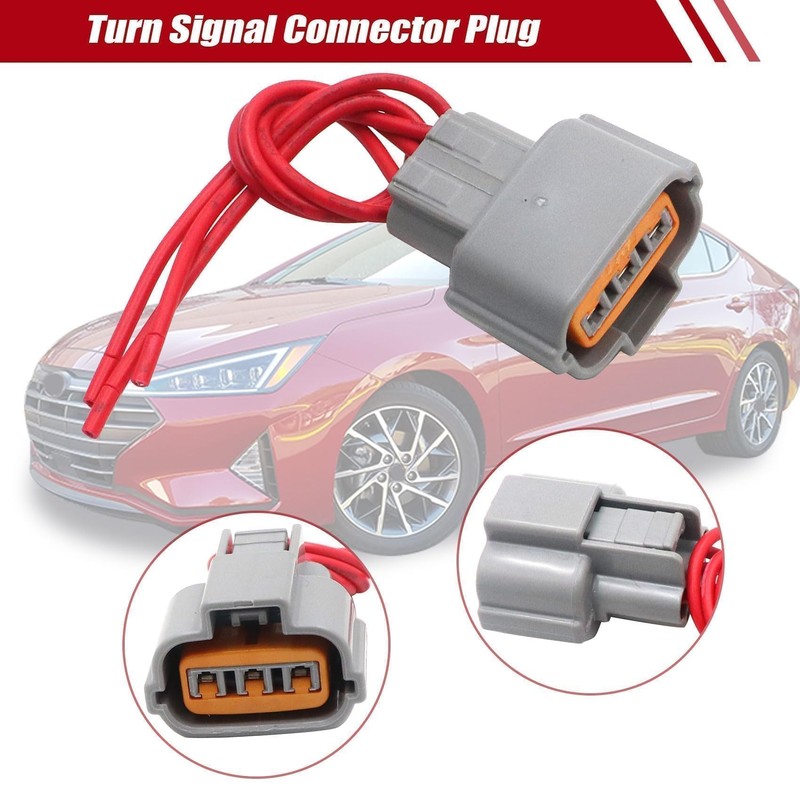 Priprilod Turn Signal Connector Plug Fit For Hyundai Elantra 2019-2020