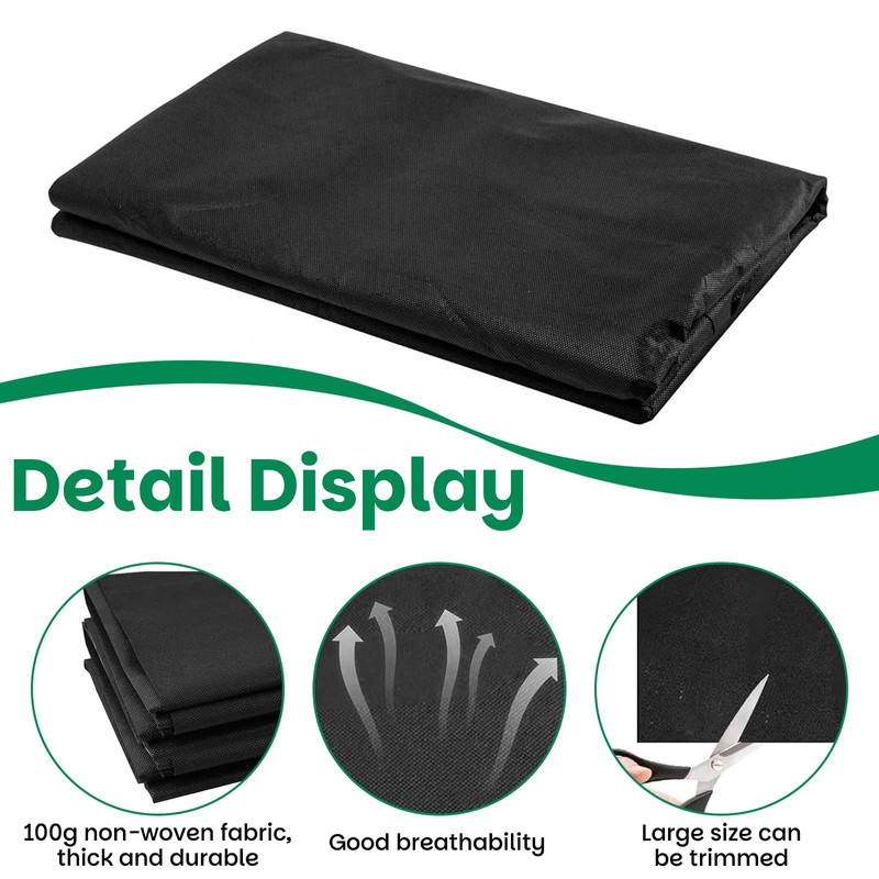 JDNOL 2PCS 160cm x 290cm Large Planter Liners for Wooden