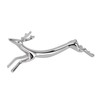 4PCS Cutlery Rest Silver Chopstick Stand Electroplated Polished Zinc Alloy