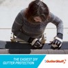 GutterStuff EZ Gutter Guard - 6-Inch Half Round Foam Gutter