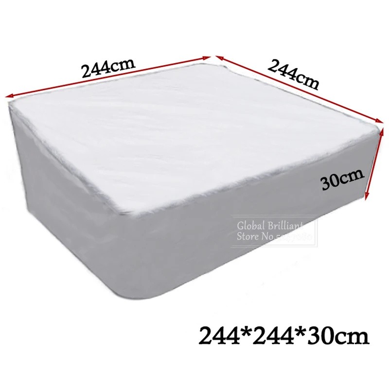 210D Oxford Square Hot Tub Cover, 78.7 x 78.7 x