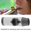 Kazoo Professional Aluminum Adjustable Tone Musical Instrument with 5Pcs Flute