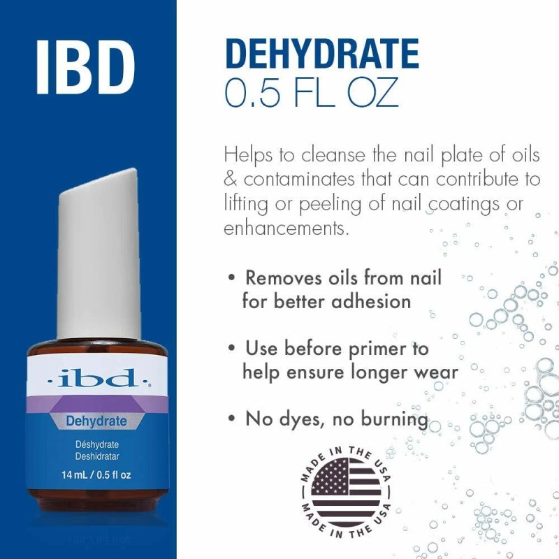IBD DEHYDRATE - Nail dehydrator & pH balancing agent .5oz/14ml