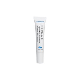 Derma E Hydrating Eye Cream – Firming and Lifting Hyaluronic Acid Treatment - Under Eye and Upper Eyelid Cream Reduces Puffiness and Appearance of Fine Lines, 0.5 oz