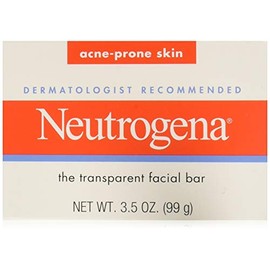 Neutrogena Acne Prone Skin Formula Facial Bar 3.50 oz (Pack of 12)