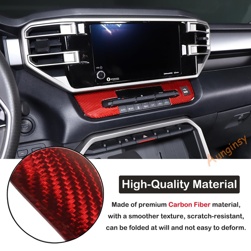 Car Air Conditioning Climate Control Trim Cover Fit Toyot@a Tundra/Sequoia