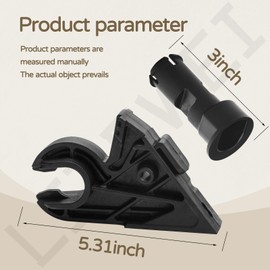 731-10070A Hood Pivot Pin & 731-10069D Hood Pivot Bracket for MTD CUB Cadet Craftsman T1-LT46 XT1-LT42 XT2-LX46 247202420 247204420 Lawn Mowers, Replaces 731-10069A, 731-10069B, 731-10069C