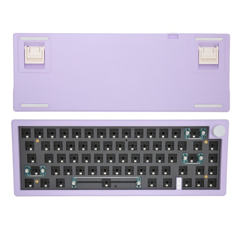 67 Keys DIY Mechanical Keyboard Kit with RGB Knob Wireless