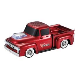 Audiobox SoundRides Replica Cars, Trucks with Bluetooth Speaker, Hands Free Link, Built-in Microphone (Hot Rod Low Rider, Red)