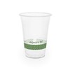 Vegware R500Y-G 16oz Standard PLA Cold Cup (Case of 1000)