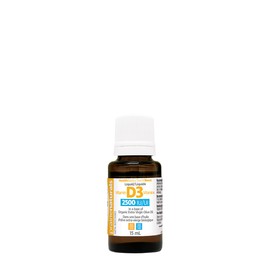 Prairie Naturals Liquid Vitamin D3 Cholecalciferol 2,500iu 15ml, 1 bottle
