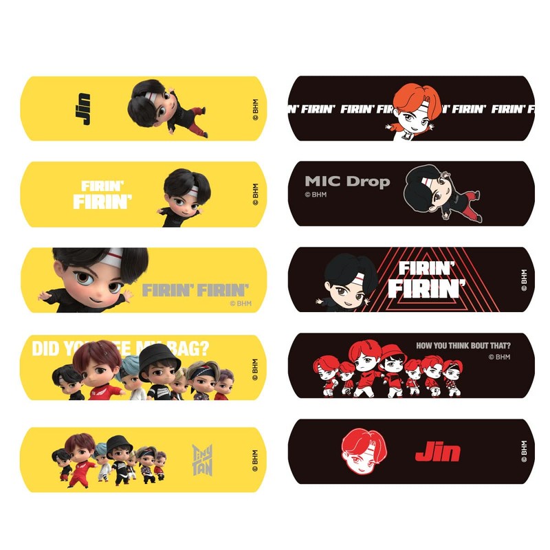 TinyTAN 缶入りばんそうこう(JN)