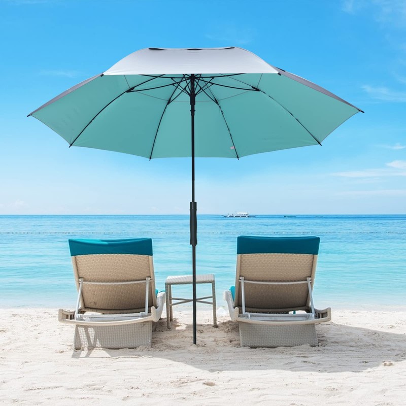 G4Free Vented UV Golf/Beach Umbrella 68" Arc, Auto Open Oversize