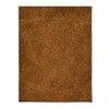 Realeather 153829 Crafts Suede Trim Piece 8.5"X11", Medium Brown