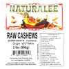 Naturalee Cashews 2 lbs - Raw, Unsalted - Natural Heart