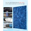 TOEPODO Pearl Mineral Crystal Acrylic Sheets 1/8 Thick Cast Acrylic