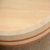Kichgather 14.2 Inch Wooden Sushi Rice Bowl Hangiri Sushi Oke