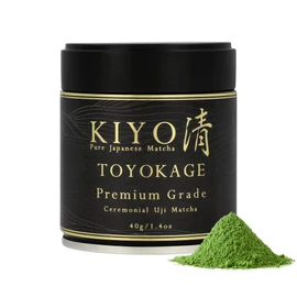 Kiyo Matcha Matcha ceremonial Uji Toyokage de primera calidad polvo de té verde matcha japonés puro de primera cosecha, de grado ceremonial, de Uji,  