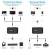 YMOO Bluetooth 5.3 Transmitter Receiver, 2-in-1 Wireless Bluetooth Adapter,3.5mm Low