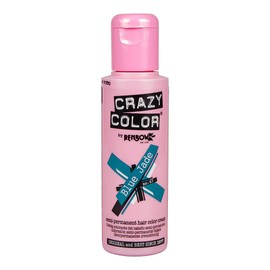 Crazy Color Semi-Permanent Hair Dye (Blue Jade)