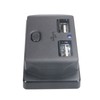 Car USB Socket with Cap, Dual Port Quick USB Charge