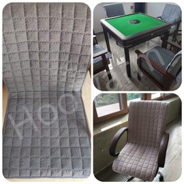 High Back Chair Seat, Recliner Cushions with Ties with Backrest Chair Cushion Outdoor Garden Patio Seat Cushion Large Lightweight Patio Seat Pads for Home Office Garden(A2,50x140cm(19.6x55in))