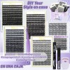 Kit De Extensiones De Pestañas 5 Discos, Gran Capacidad