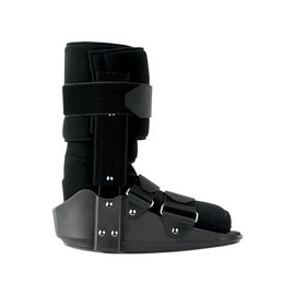 Brace Direct Fixed Ankle Walker Short Boot L4387OTS or L4386CF - Comfortable Support for Foot and Ankle Injuries, Adjustable Size Breg