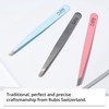 Rubis Classic Collection - Professional Eyebrow Tweezers Slanted Tip -