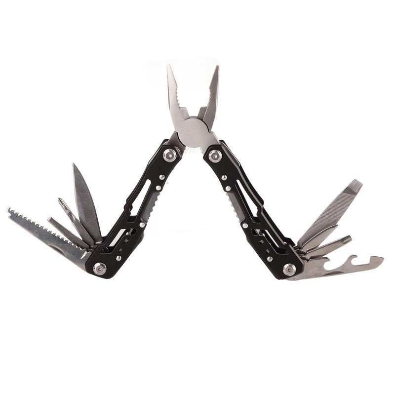 Multi Function Folding Tool Pliers with Safety Lock, Corrosion Resistant