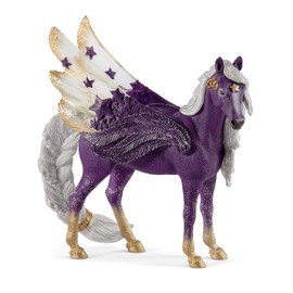Schleich bayala, Unicorn Toys, Unicorn Gifts for Girls and Boys 5-12 Years Old, Star Pegasus Mare, Multi, 70579