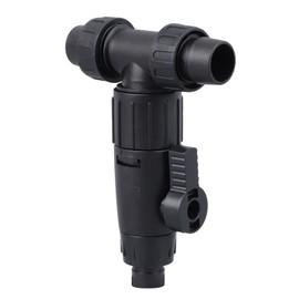 Aquarium Water Change Valve Stable 3 Way Water Flow Control Valve Fish Tank Water Changer Connector