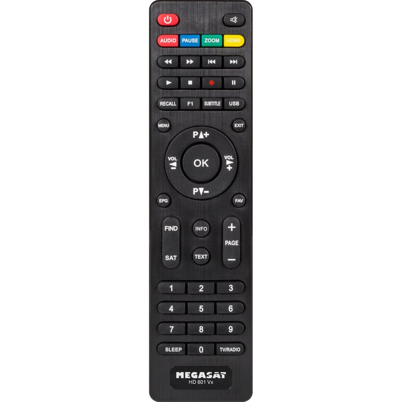 Megasat Satellite Receiver HD 601V4 Black