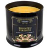 Tuscany Candle Homme + Heritage Scented Candle, Bronzed Fireside, 15