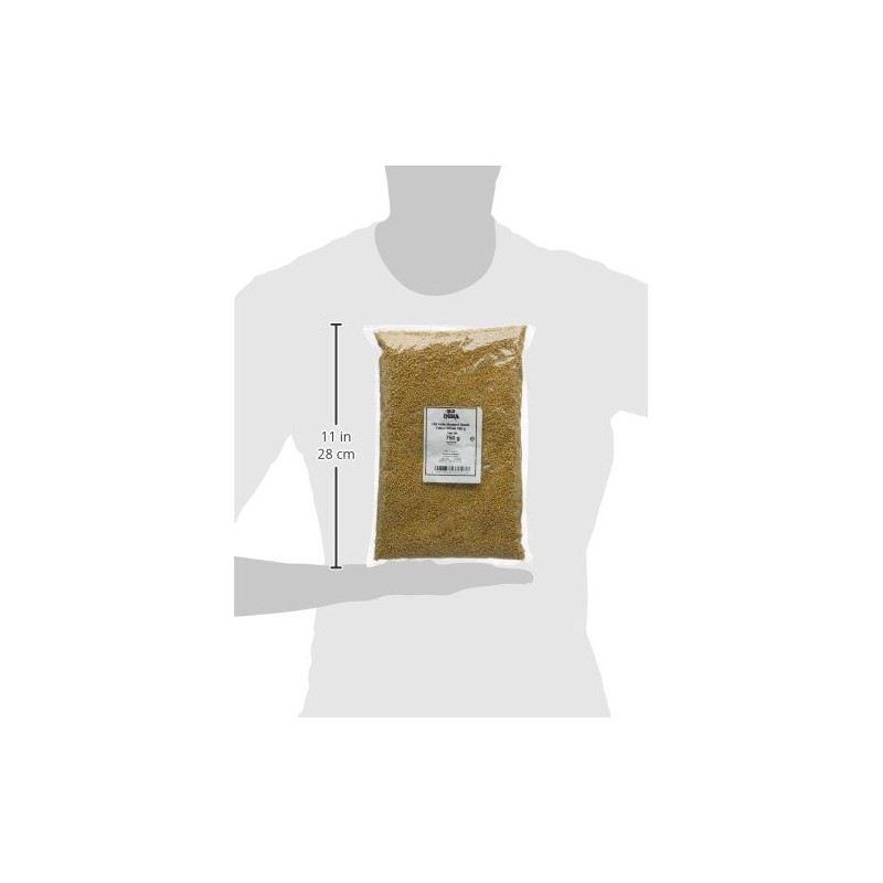 Old India Mustard Seeds Yellow Whole 750 g