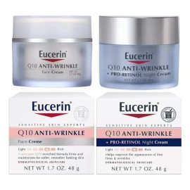 Eucerin Q10 Crema Antiarrugas Día + Noche 2x48g