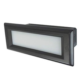 Nora NSW-842/32BZ 4W Dimmable LED Brick Step Light (Requires NSW-800 Housing) (Bronze, Horizontal Lensed)
