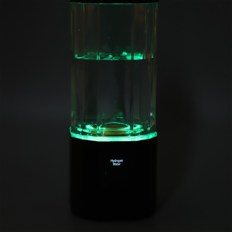 Hydrogen Water Bottle with Colorful Lights Platinum Titanium Electrode 2