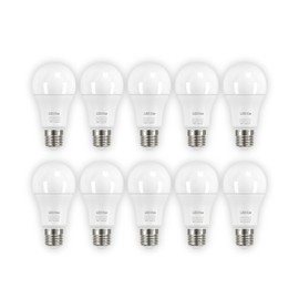 Kalmia Home LED Light Bulbs 6-12W [60-120 Watt Equivalent] 5000K Daylight White, 450-1080 Lumens, 20000 Hours Lifetime, Non-Dimmable, A19 - E26 Medium Screw Base (10, 6 Watt)