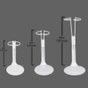 QUEBAN 12-Piece Doll Stand Set for 8-14-Inch Dolls, 5-8-Inch Adjustable